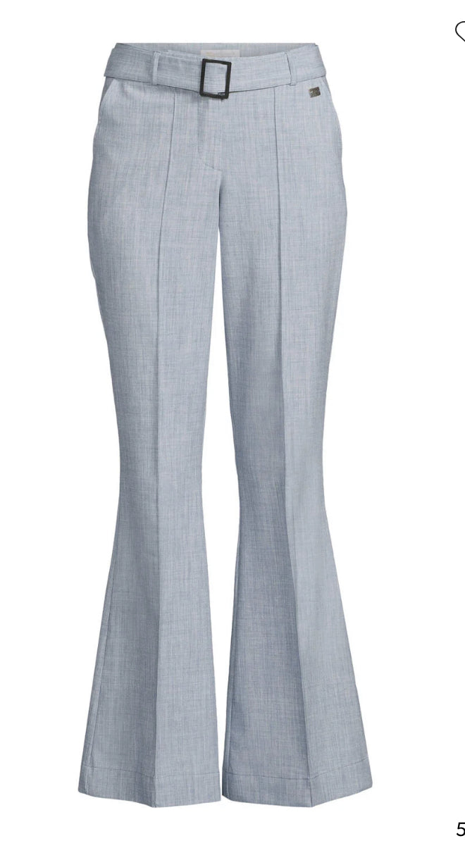 TQAmsterdam Dante flaired broek sky blue