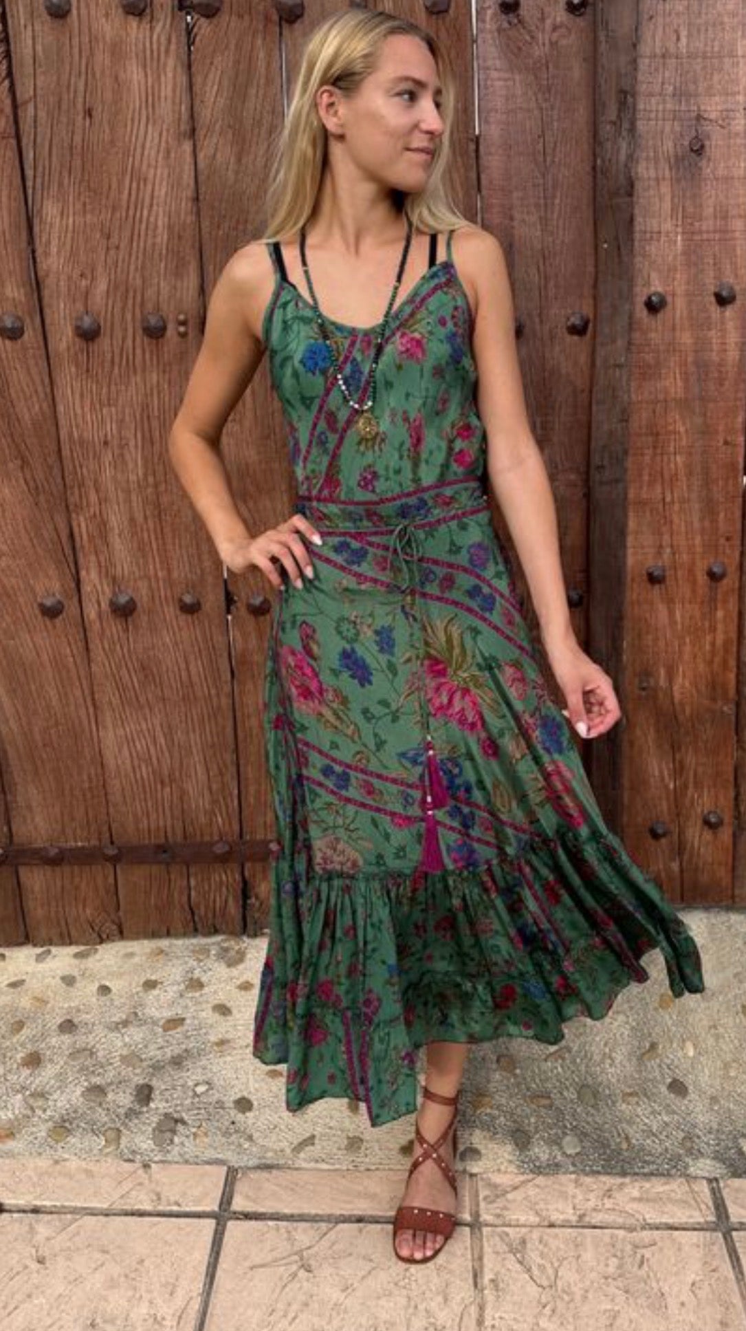 Bindi Indian silk rok