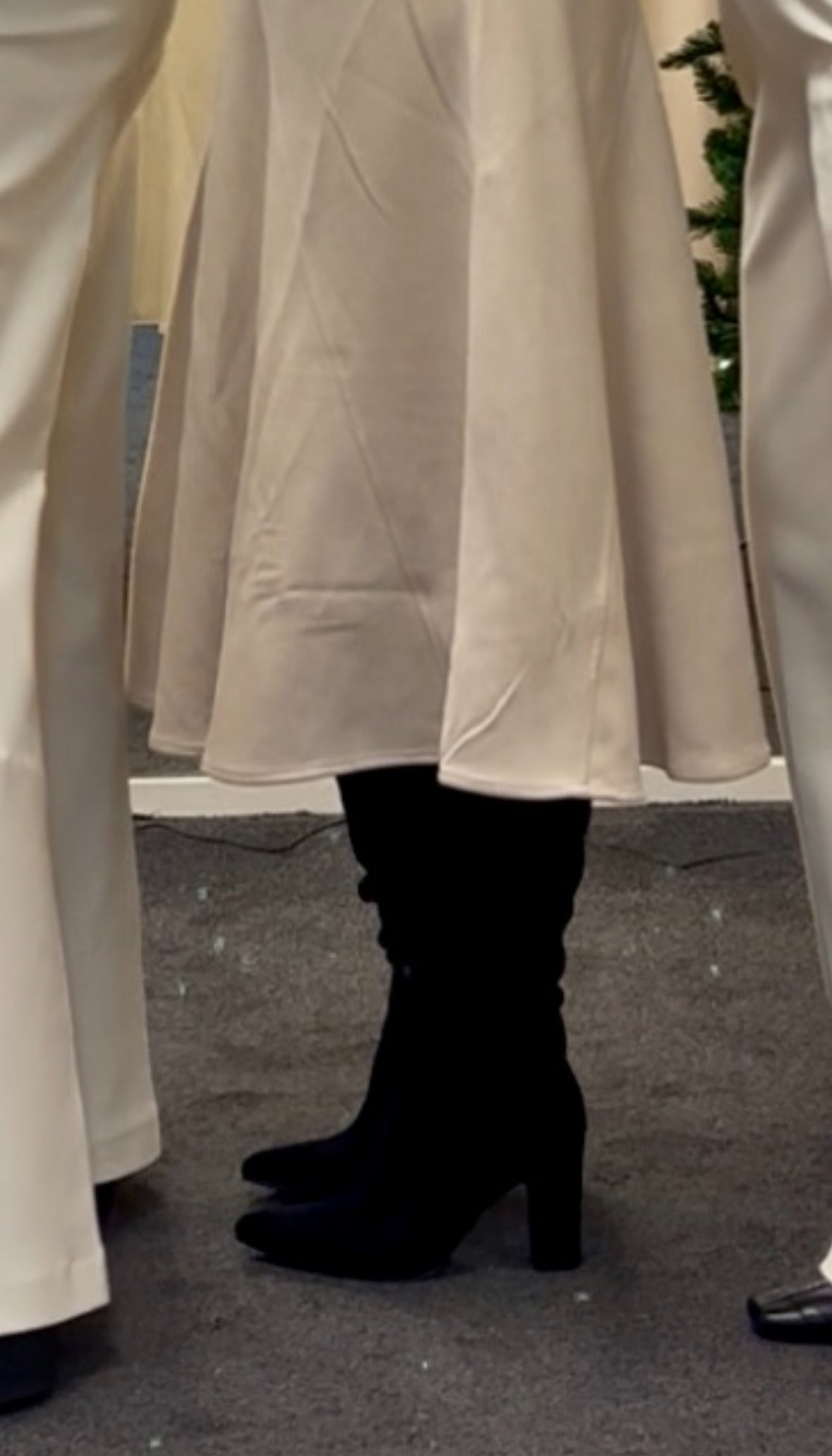 Hak laars suedine zwart