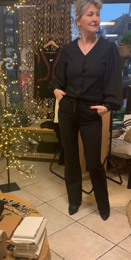 TQAmsterdam travel broek Romee black