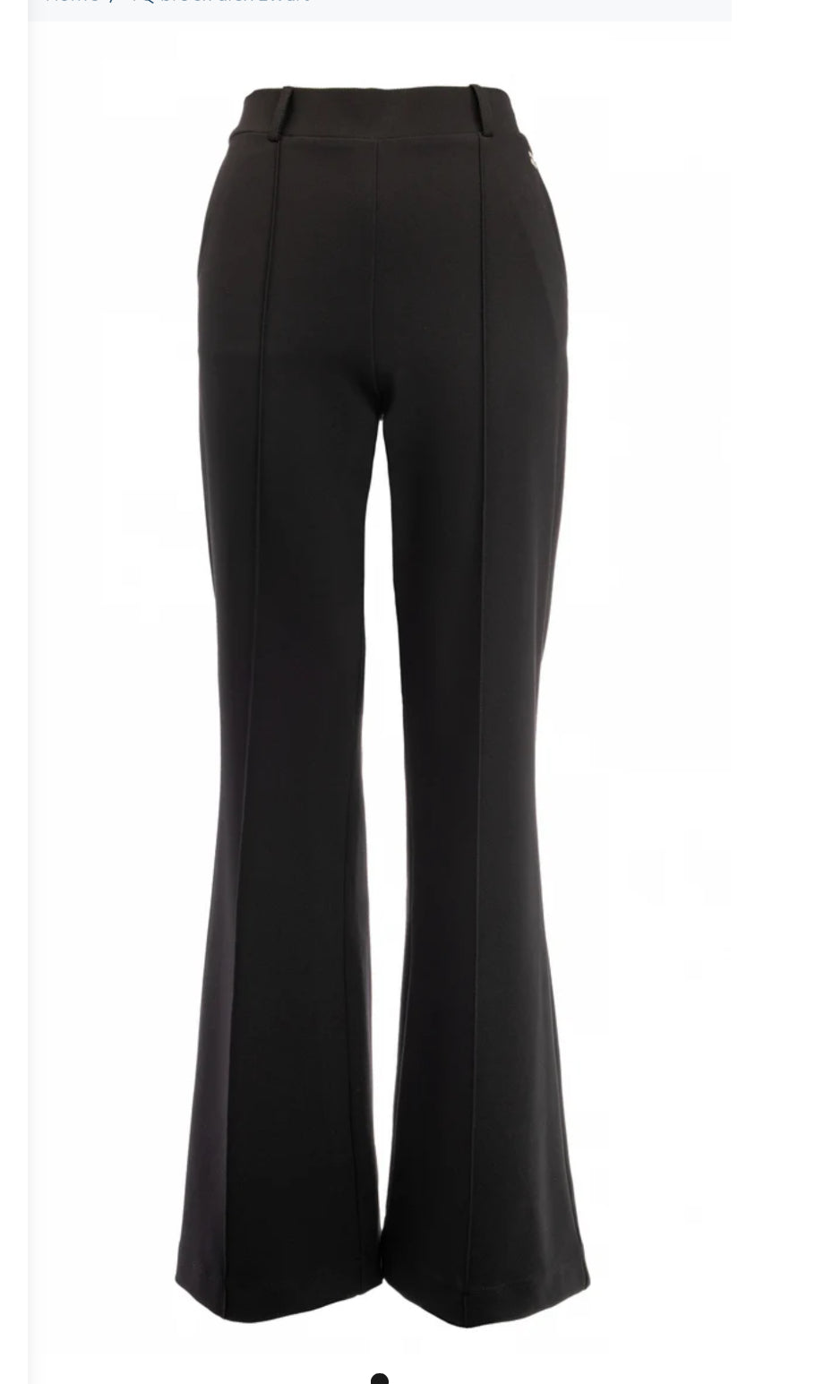 Tq Amsterdam travel broek textured Alex black