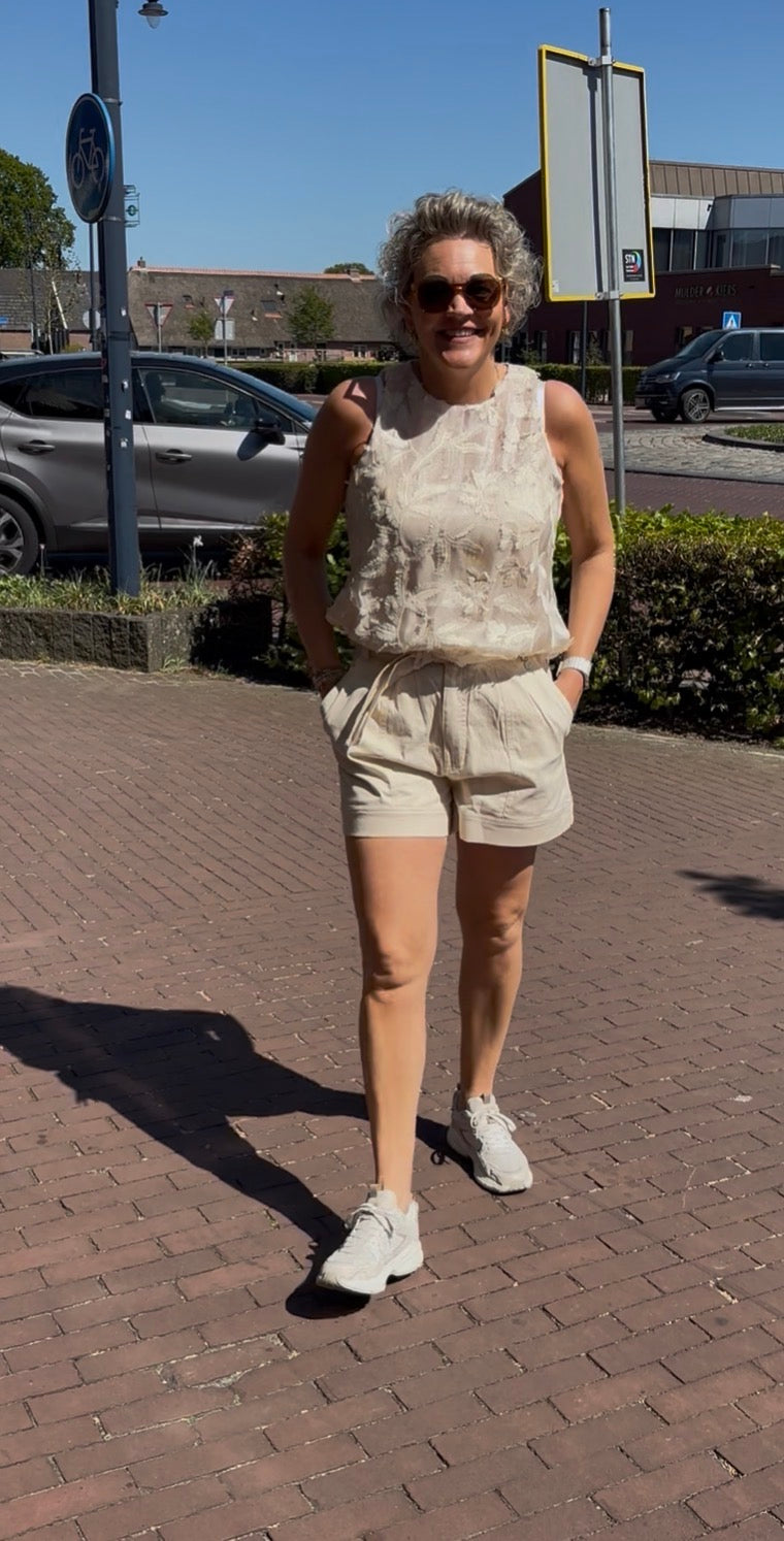 Maicazz/Zizo short / korte broek / Bermuda Tova light sand