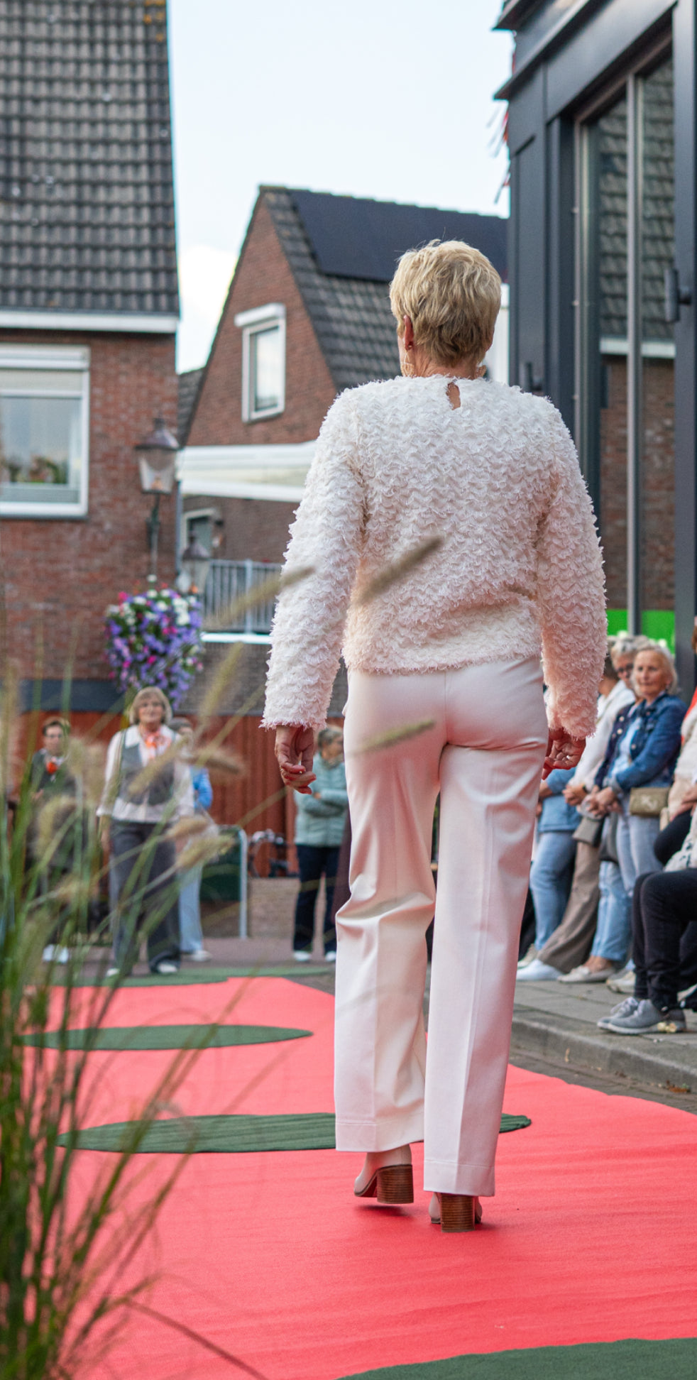 Ragno Pallazo broek offwhite