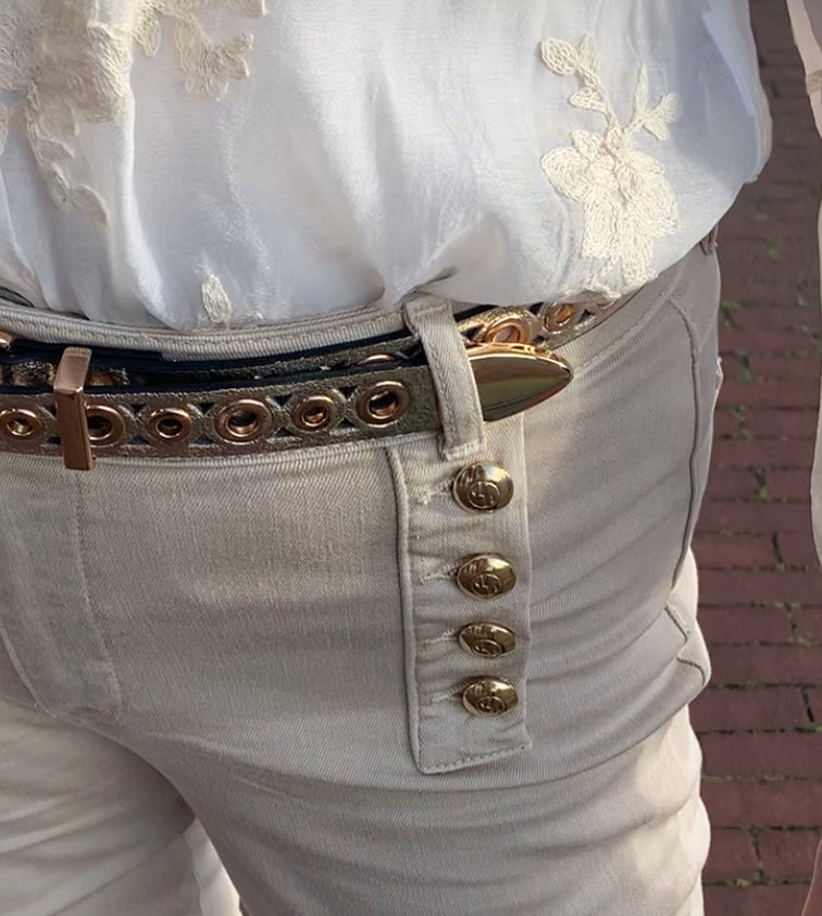 Dnmpure broek zand