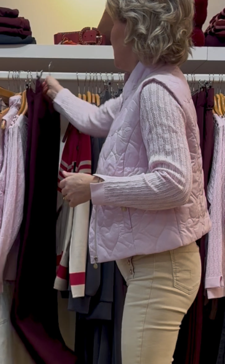 Micha trui zacht rosé