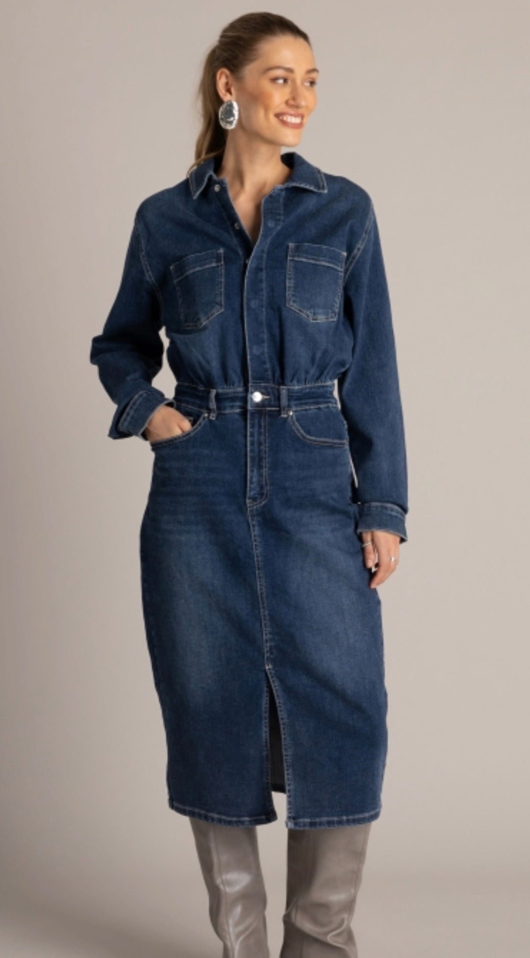 Yest jeans jurk Urielle