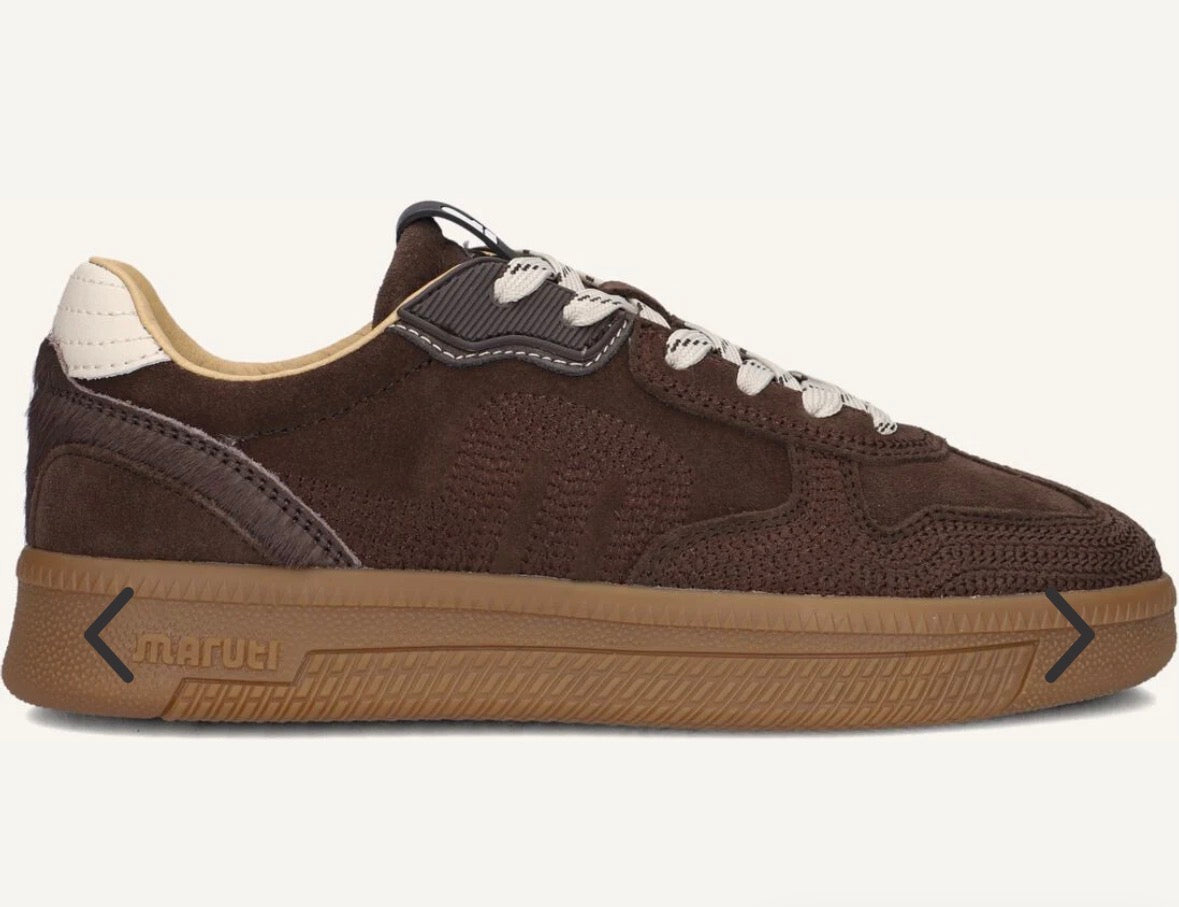 Maruti lage sneaker bruin