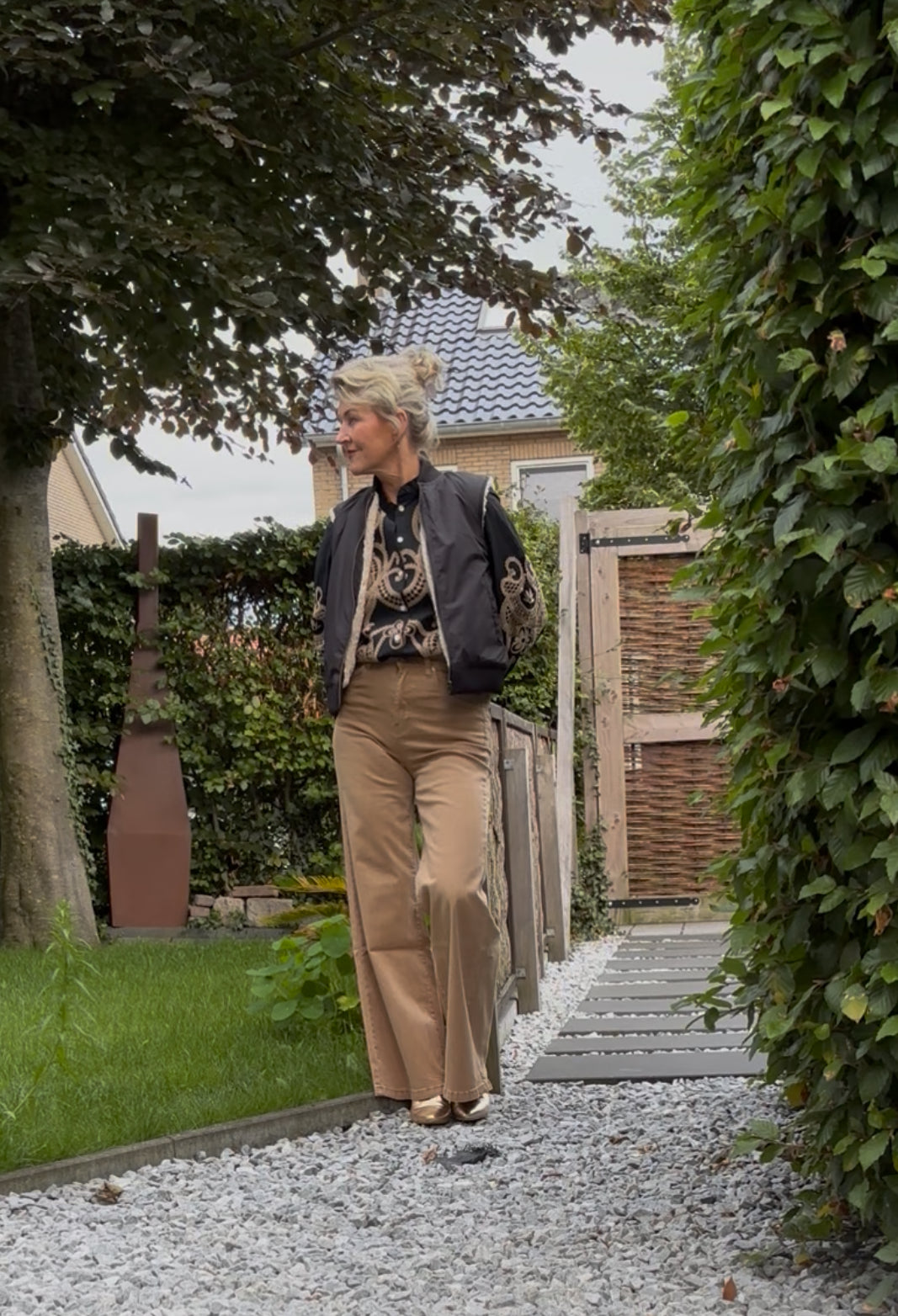 Csthelabel broek camel