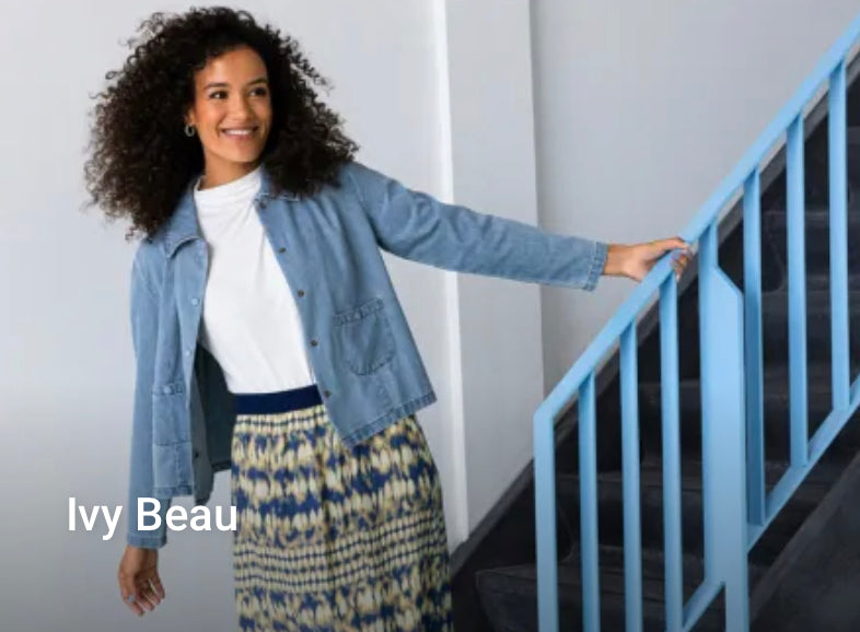 Ivy Beau denim blouse jasje