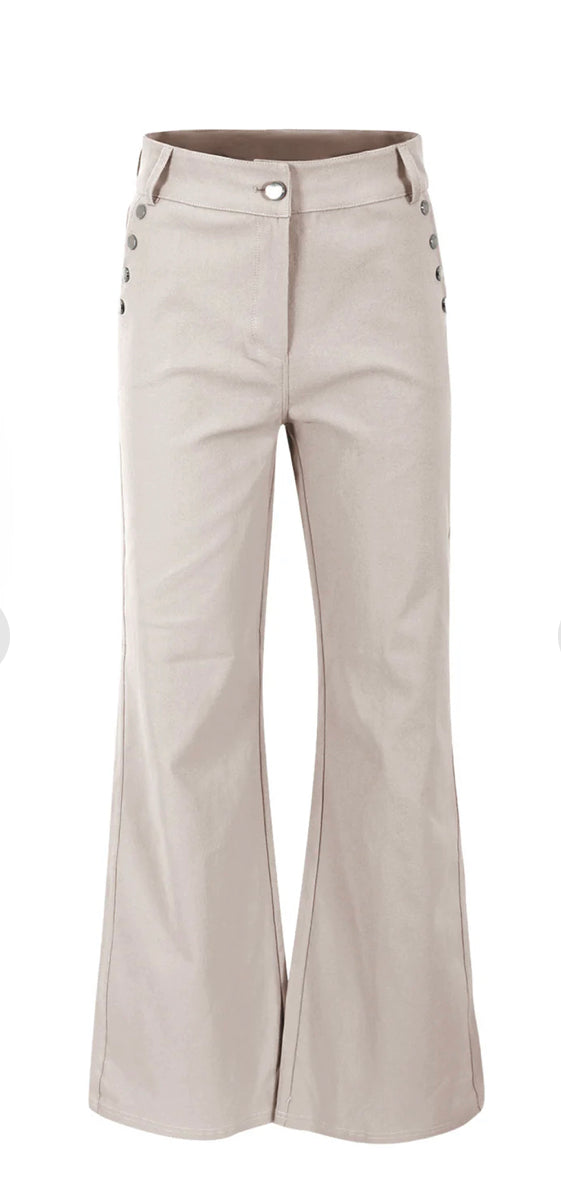 Maicazz broek Holly knoop offwhite