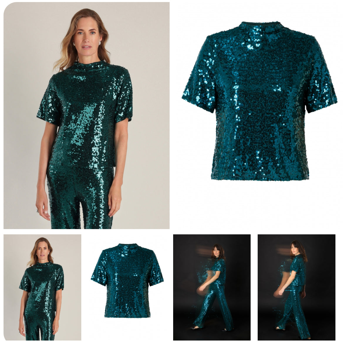 Yest glitter top Philomena