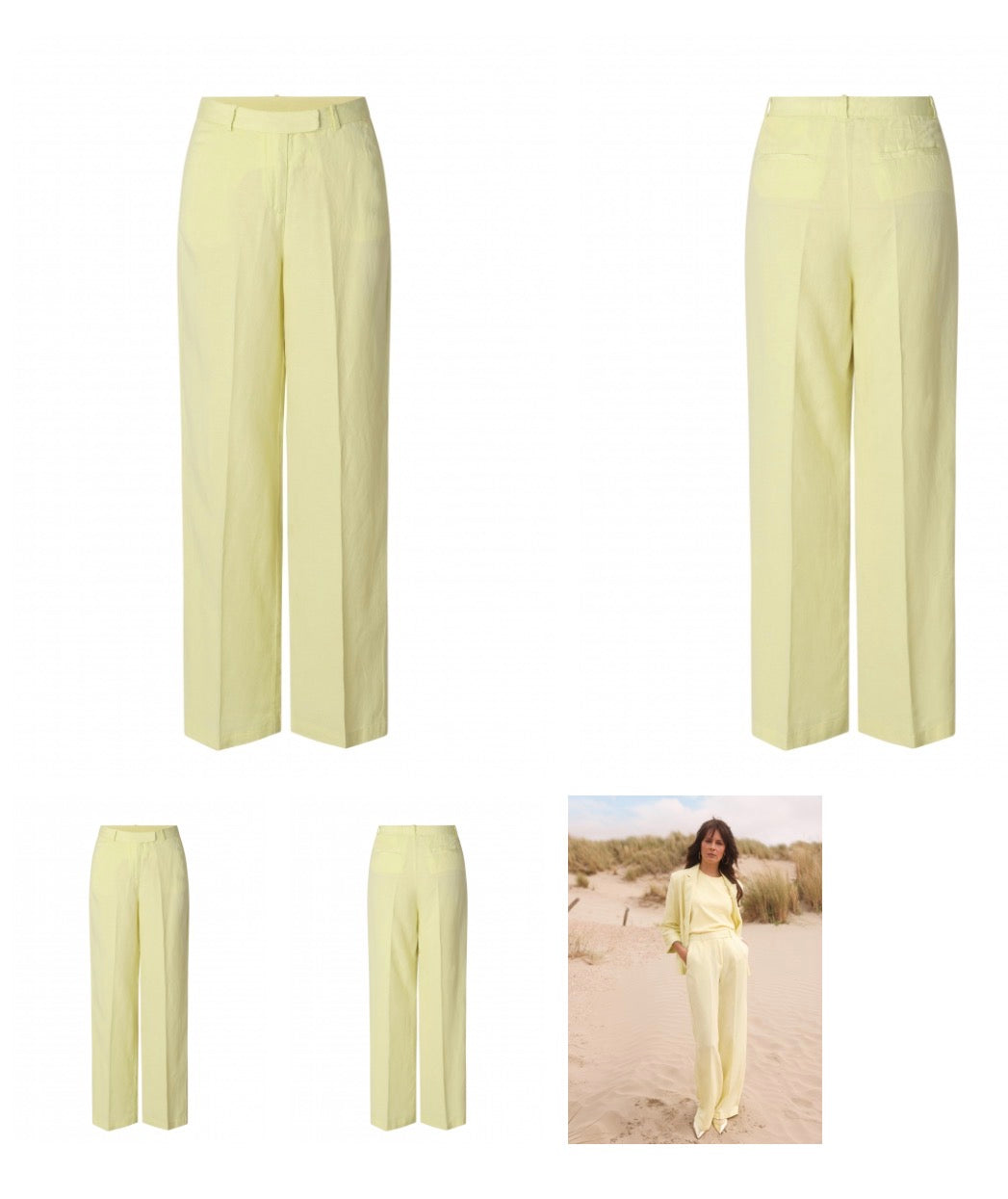 Yest broek Giulana geel