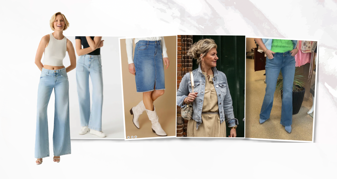 Voorjaarstrend 2025: Jeans, Jeans en nog eens Jeans!