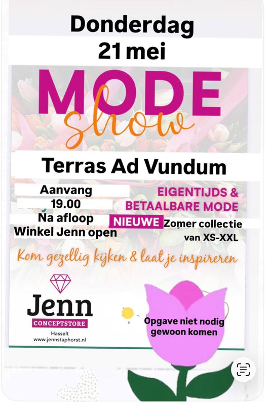 Modeflitsen bij Ad Vundum