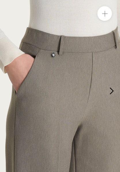 Ragno palazzo broek taupe melee