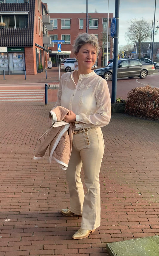 Dnmpure broek zand
