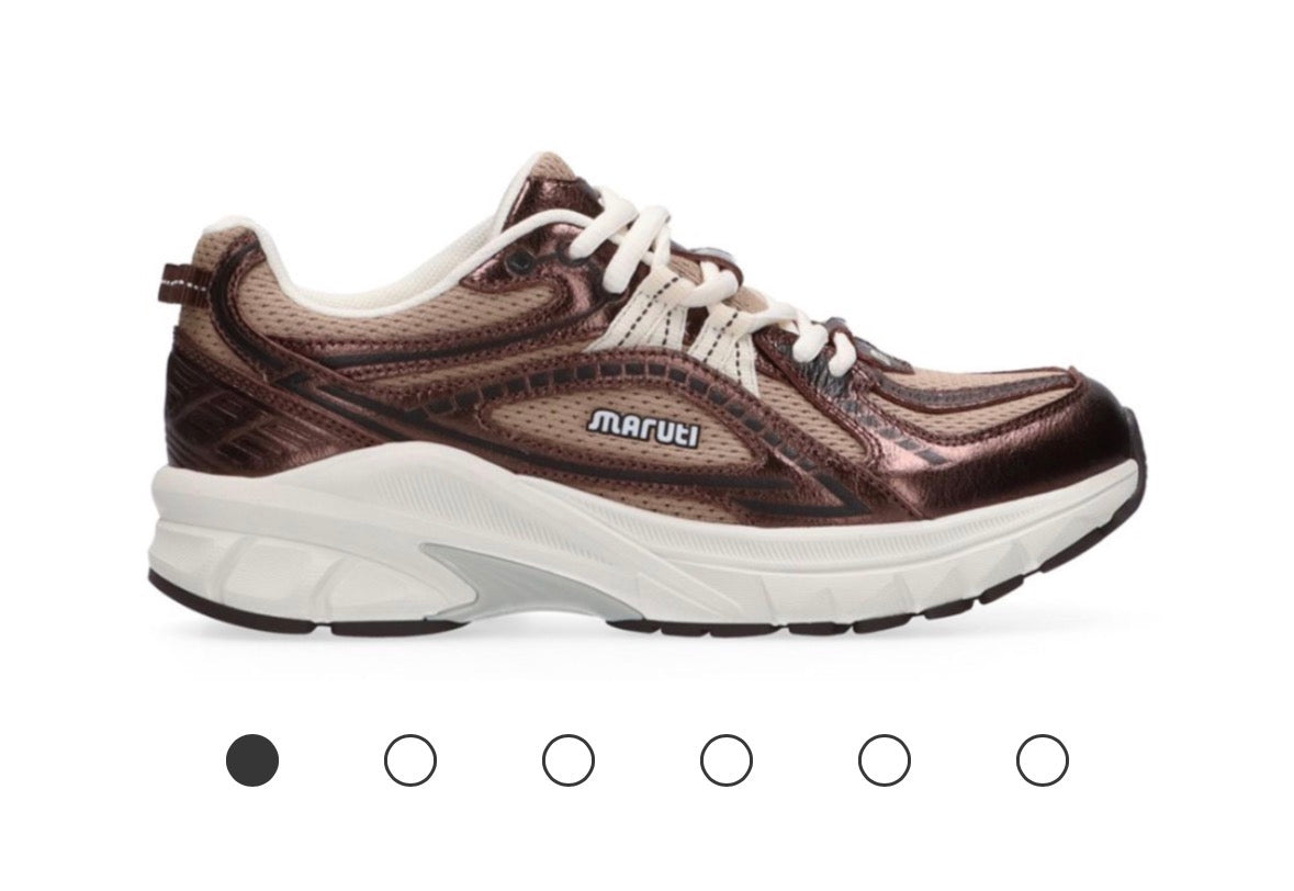 Maruti sneaker Nola metallic Brown