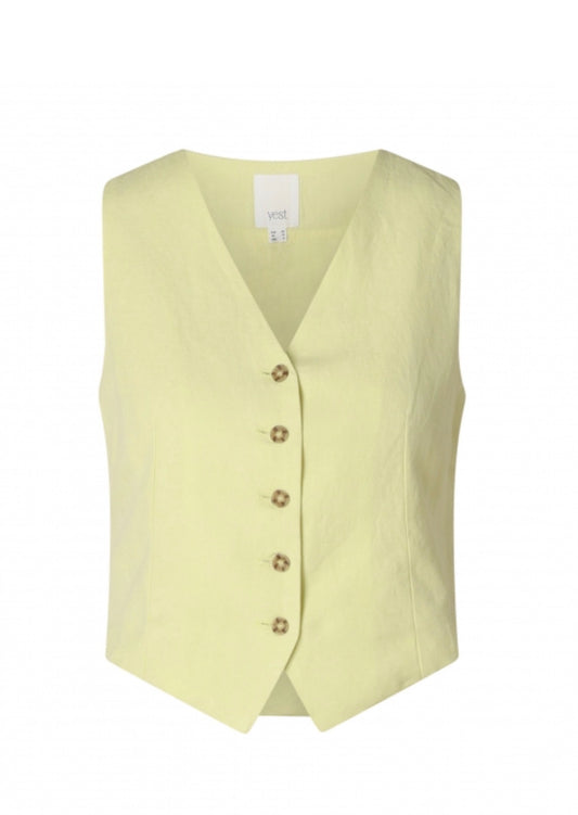 Yest gilet Sabia geel