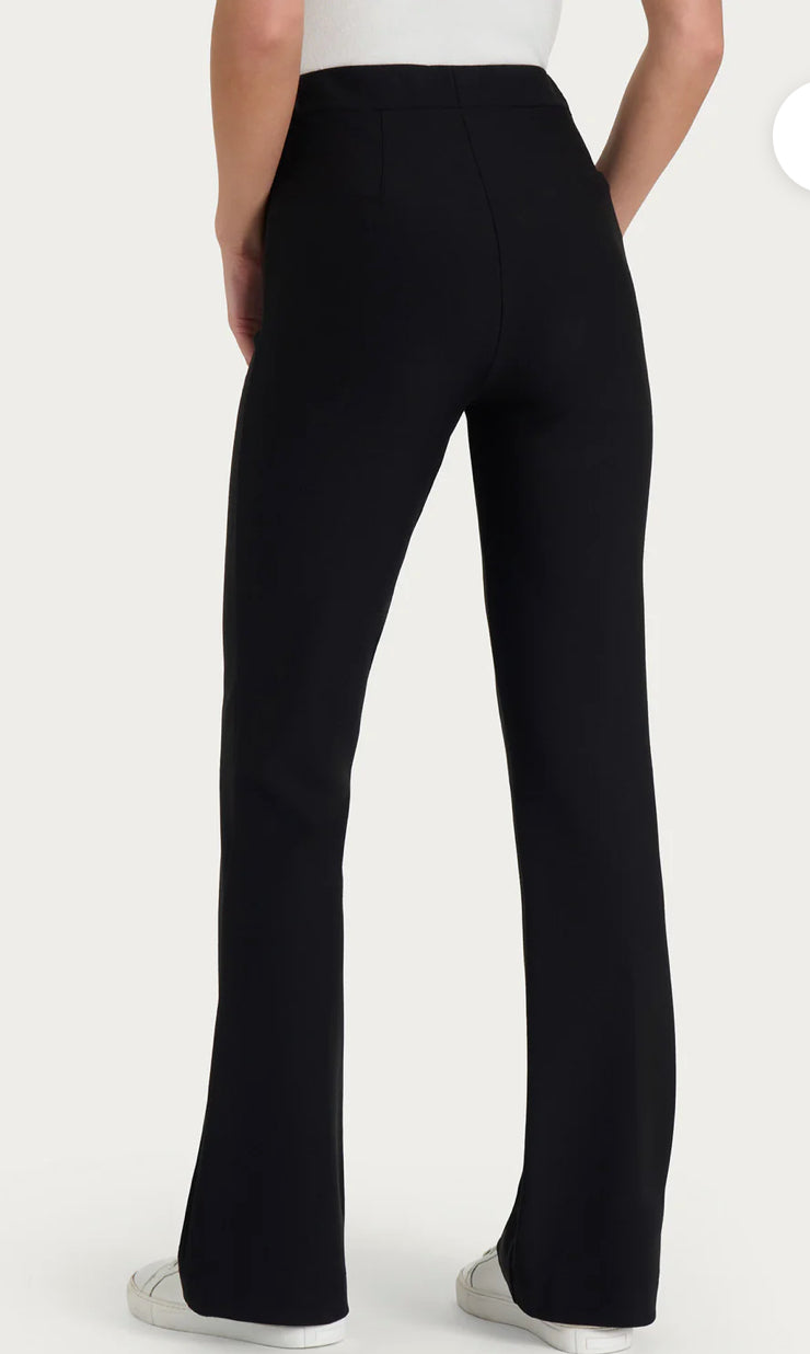 Ragno flared broek black