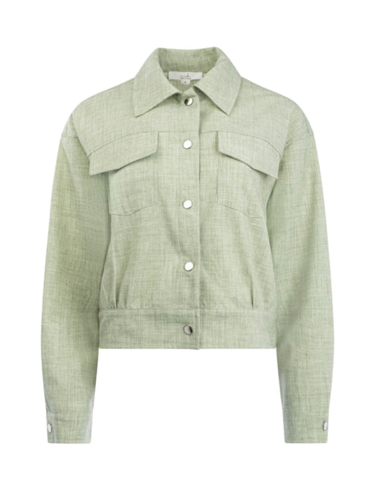 Icnk jasje ‘ linnen’ groen