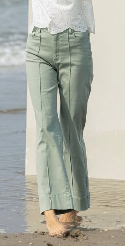 Yest broek olive hoog model