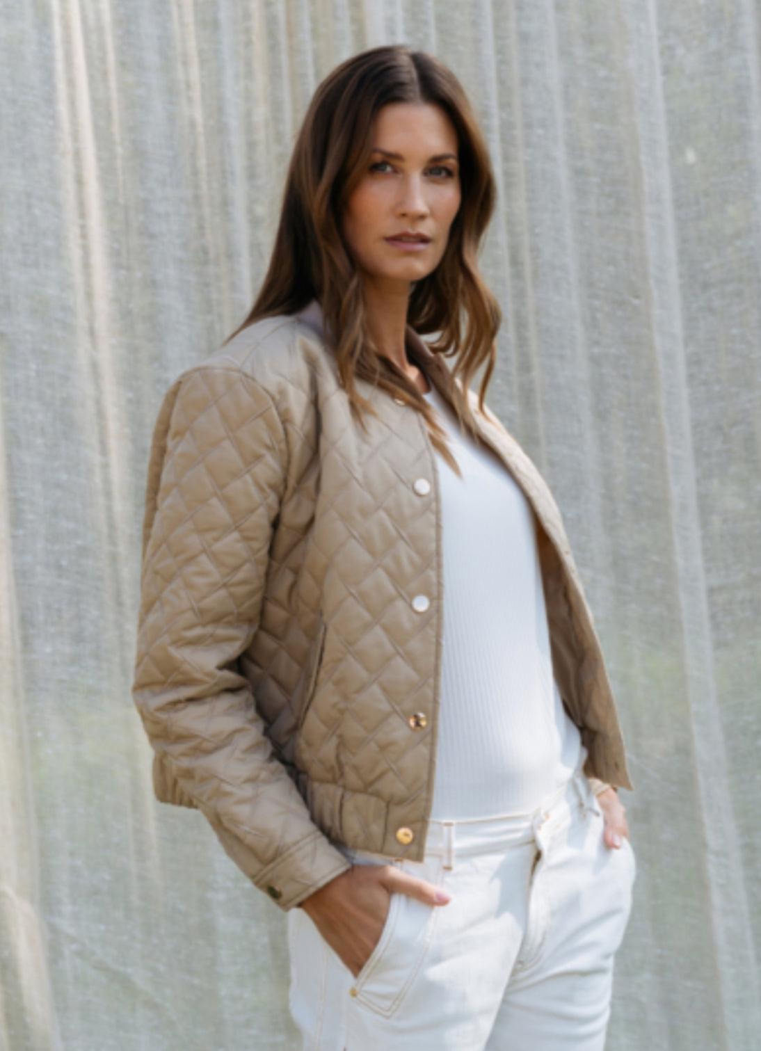 Maicazz Suround jacket bomber sand