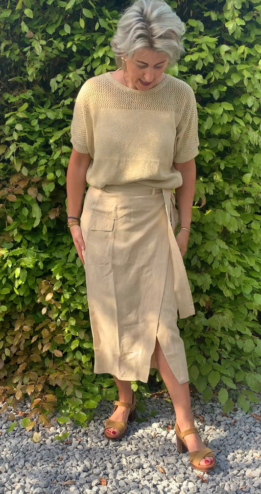 CS the label goud top