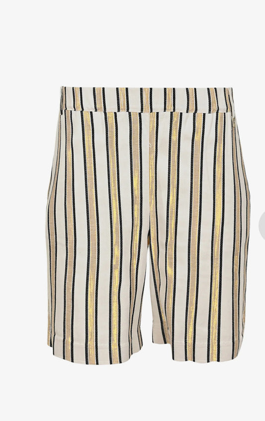 Zizo short / korte broek Nuba gold stripe