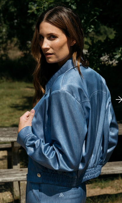 Maicazz jacket Soelle blue dog