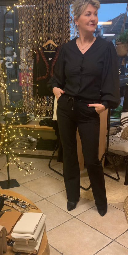 TQAmsterdam travel broek Romee black