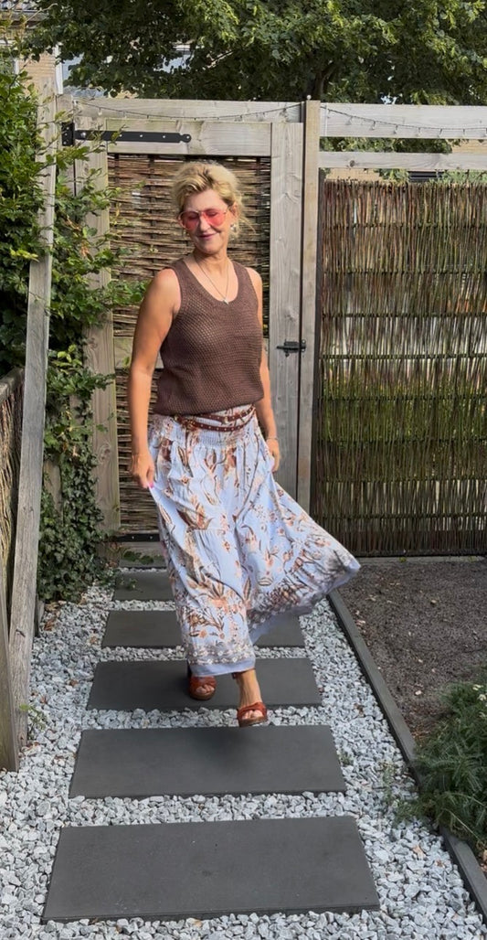 Rok stroken luchtig
