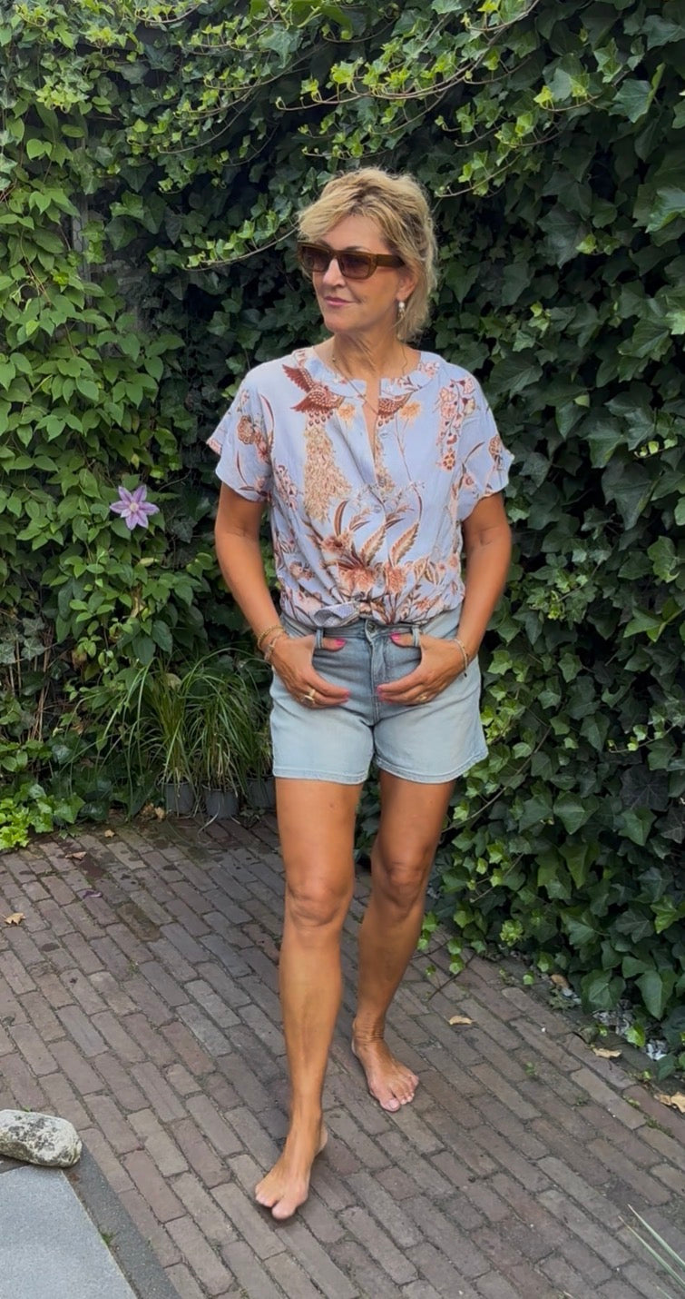 Jeans korte broek