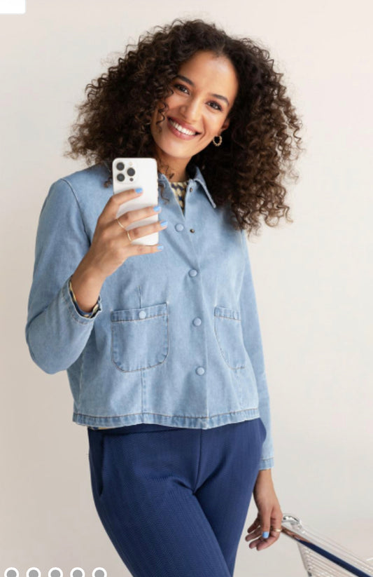 Ivy Beau denim blouse jasje