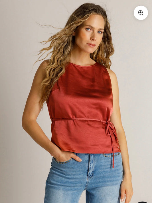 Ivy Beau top Danee barn red