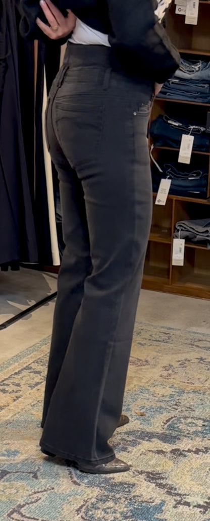 Il dolce flared jeans antraciet