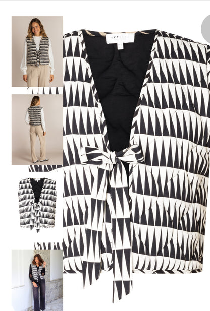 Ivy Beau gewatteerd gilet Sophy