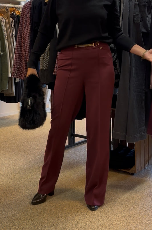 Markup pantalon Bordeaux