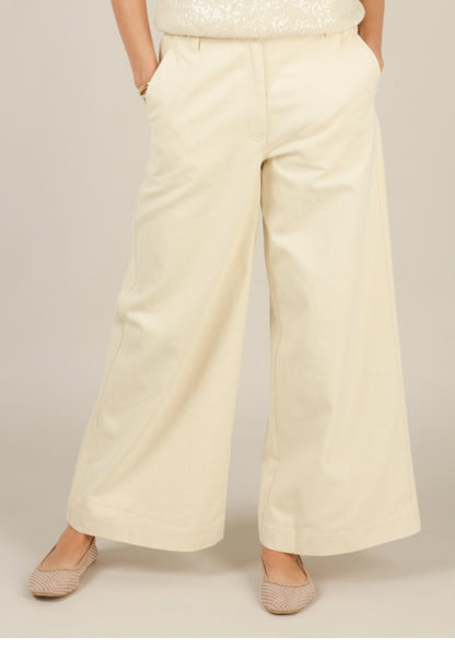 Yest broek denim naturel