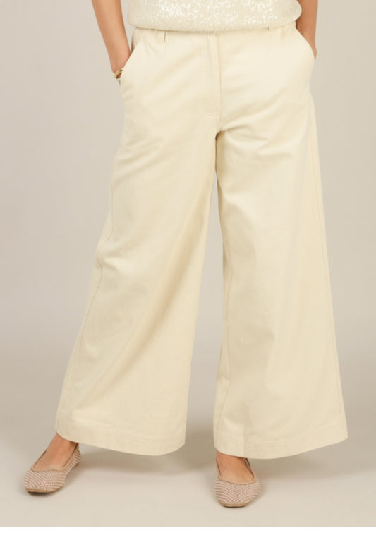 Yest broek denim naturel