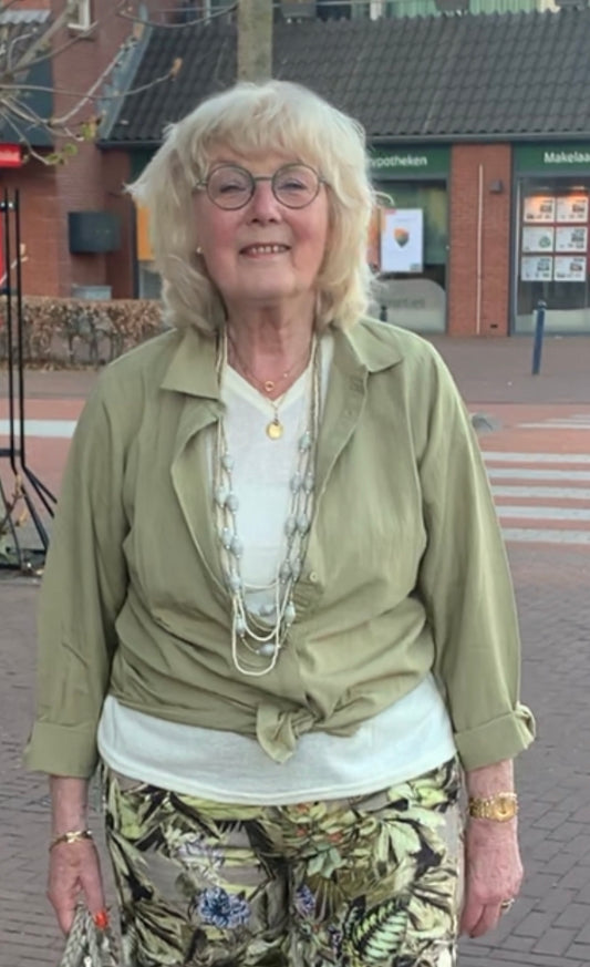 Soulmate linnen blouse olive