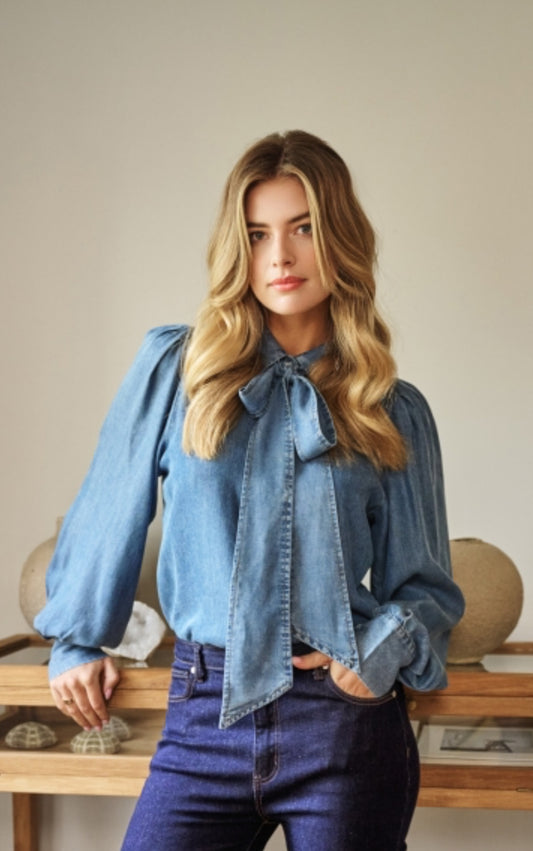 Cs the label lisa jeans blouse