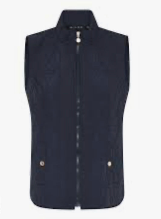 Micha mouwloos vest navy