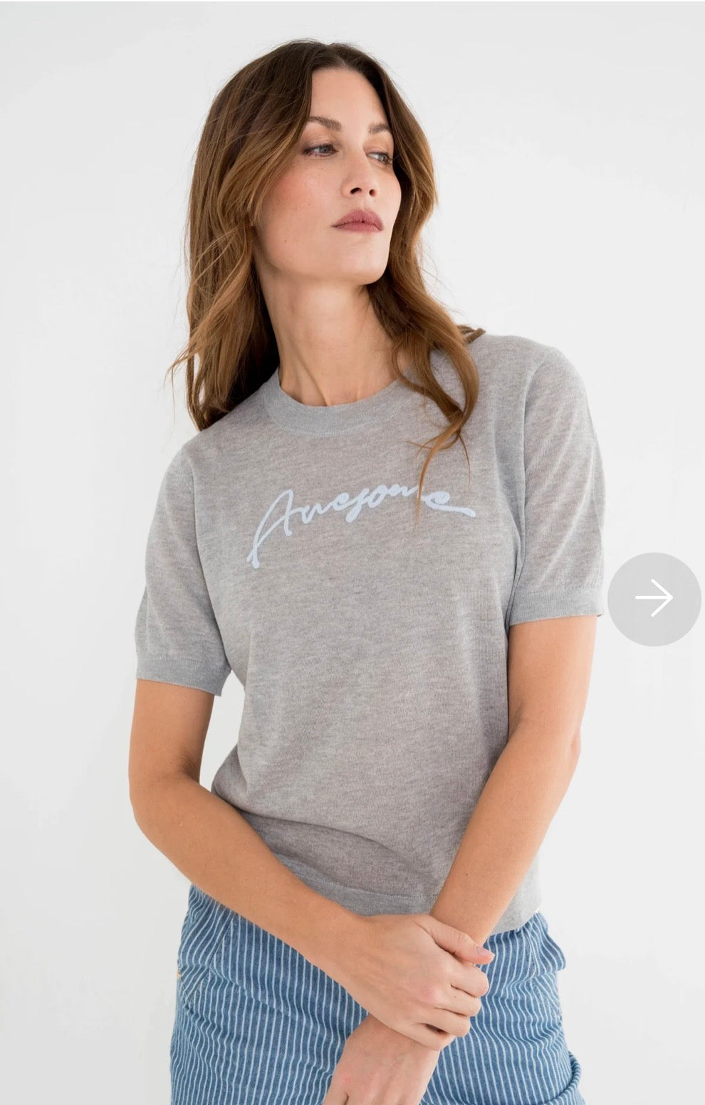 Maicazz Zizo trui Vasset grey