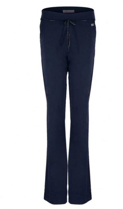 TQAmsterdam travel broek textured Romee navy