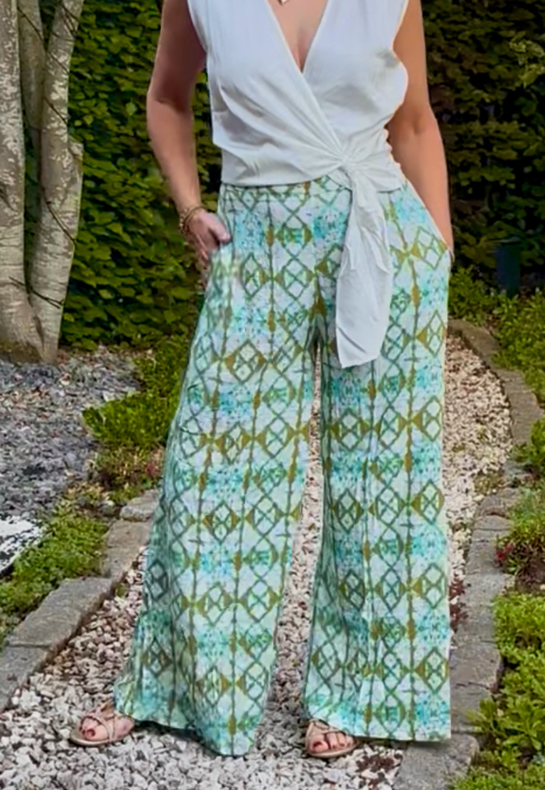 Bindi wijde broek