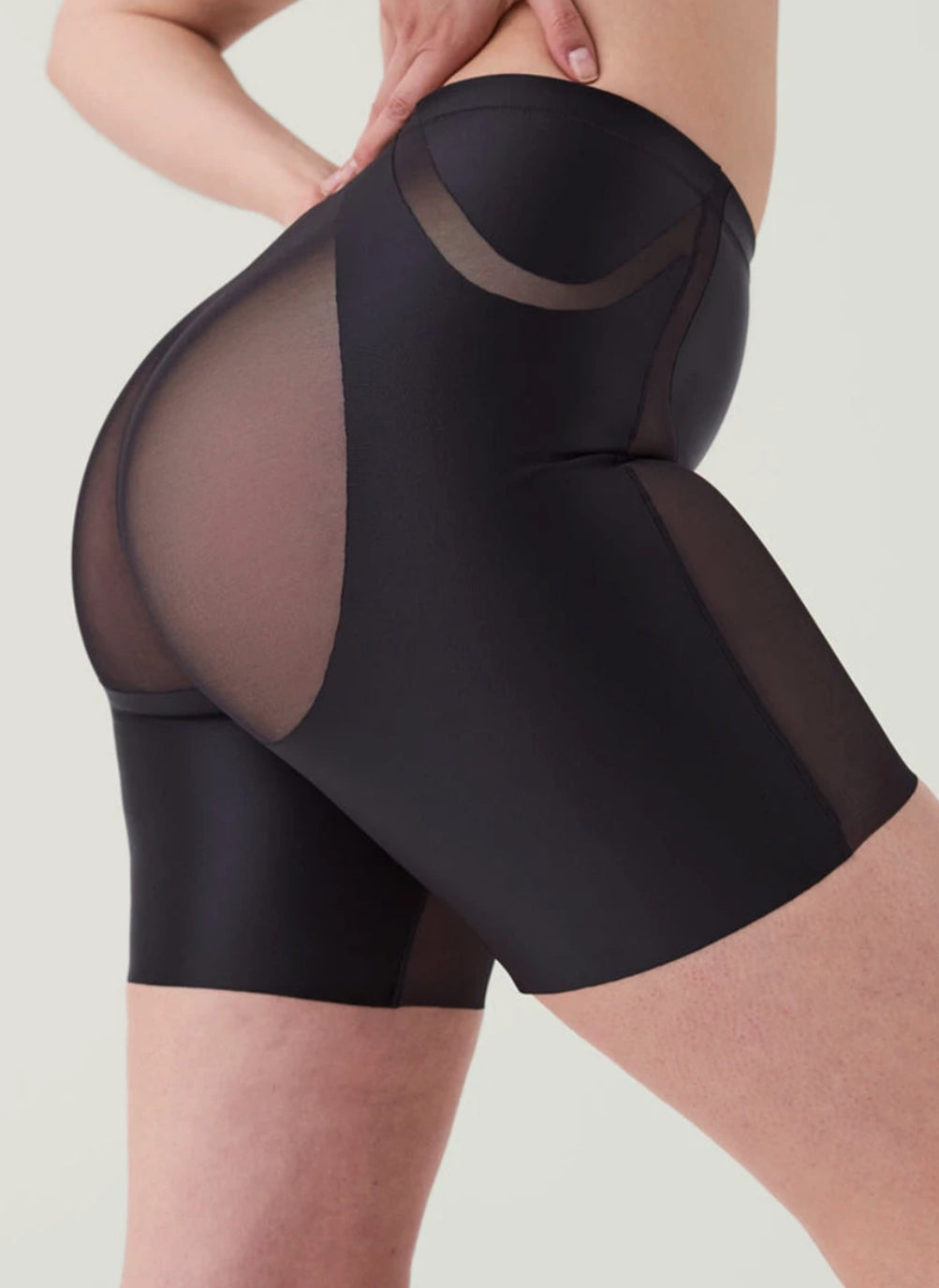Spanx shaping satin black billift broek