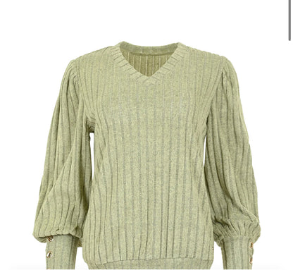 Maicazz Piese sweater groen