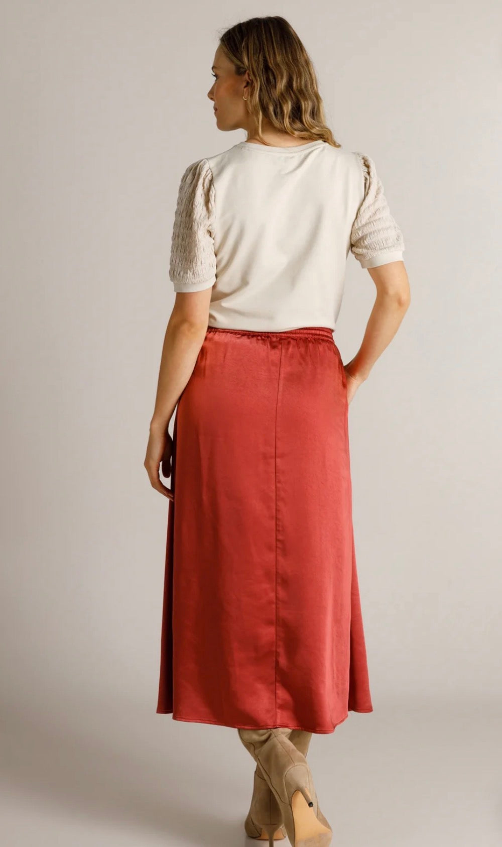 Ivy Beau rok Dilana barn red