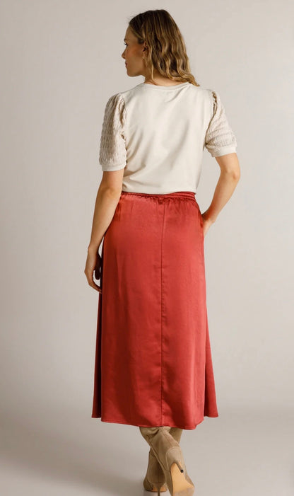 Ivy Beau rok Dilana barn red