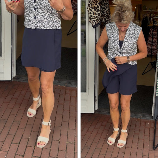Sophia Perla skort navy